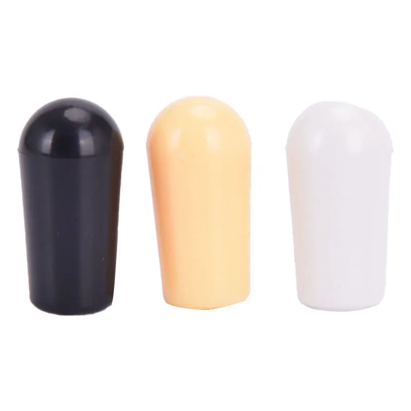5 pcs kunststoff 3 weg pickup hebel selector kippschalter knöpfe kappe spitze tasten für elektrische gitarre knöpfe schalter free globa