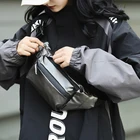 Светоотражающая нагрудная сумка на молнии для женщин, модная многофункциональная поясная сумка через плечо из искусственной кожи, скрытая безопасная Сумочка через плечо, G200
