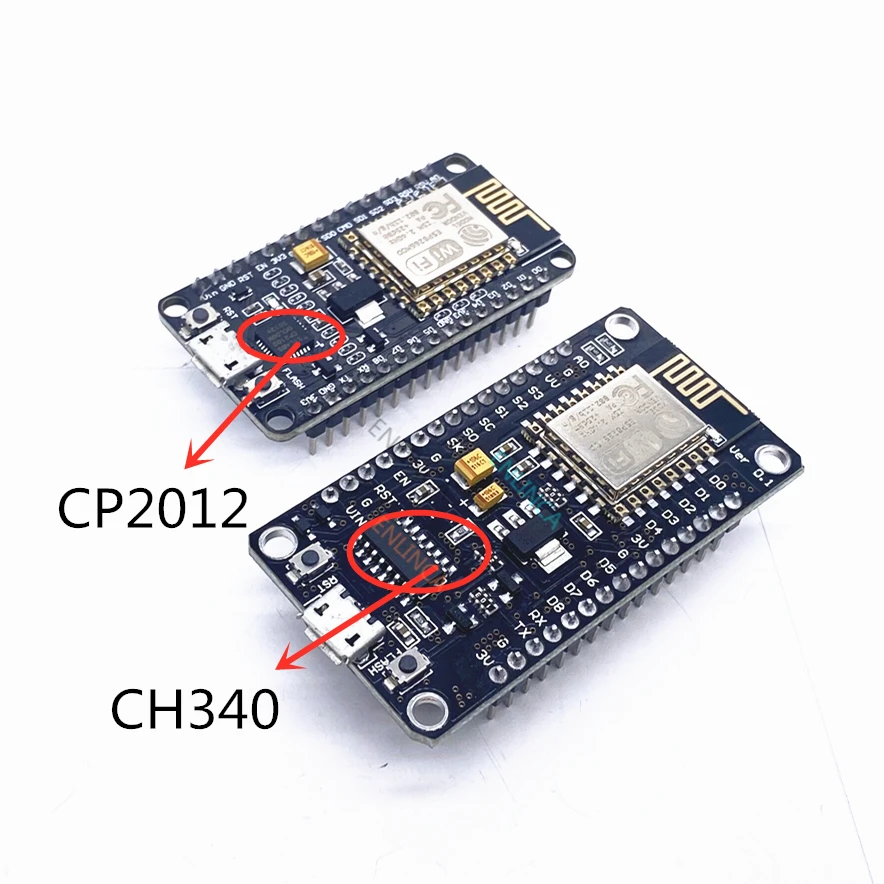Wireless Module NodeMcu V3 V2 Lua WIFI Development Board ESP8266 ESP32 With Pcb Antenna And Usb Port ESP-12E CP2102 | Электронные