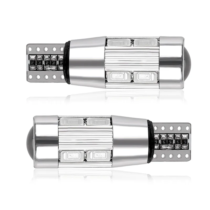 

2PCS LED Car Light DC 12V SMD 5630 Low temperature power lasts up 50k hours LED Lamp Parking T10 LED for Many place applications