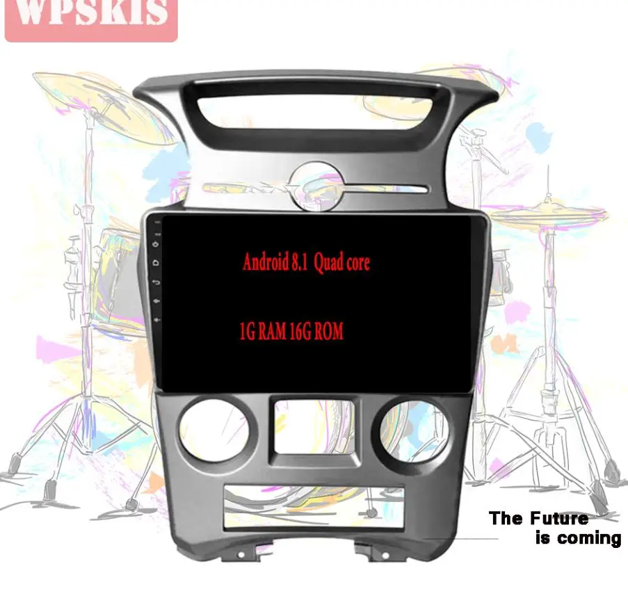 10.0 1G-16G 4Core Ips 2Din 1024*600 Android 10,0 автомобильный DVD авто радио с google play gps navi HU мультимедиа для kia Carens 2007 2008 2009 2010 11 - Цвет: 10.0 1G-16G 4Core