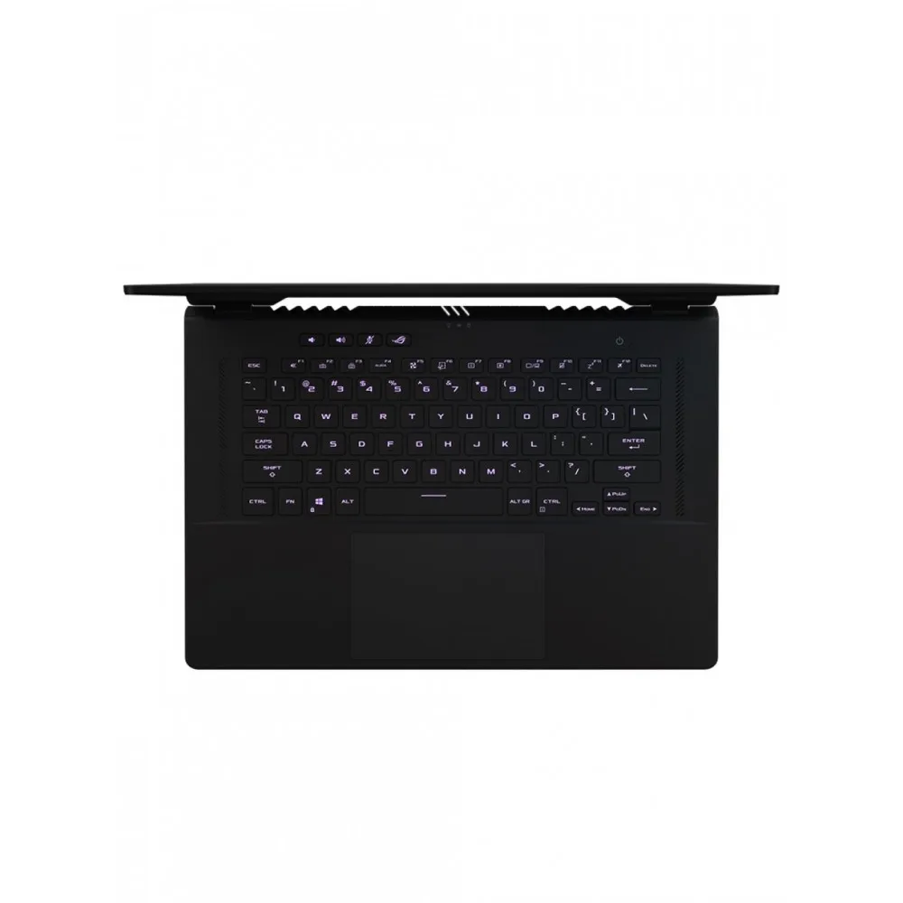 Ноутбук игровой ASUS ROG 16" IPS 165Hz/Core i7-11800H/16Gb/512Gb SSD/NoDVD/GeForce RTX 3050 Ti 4Gb/No OS Black (90NR07C1-M00360) |