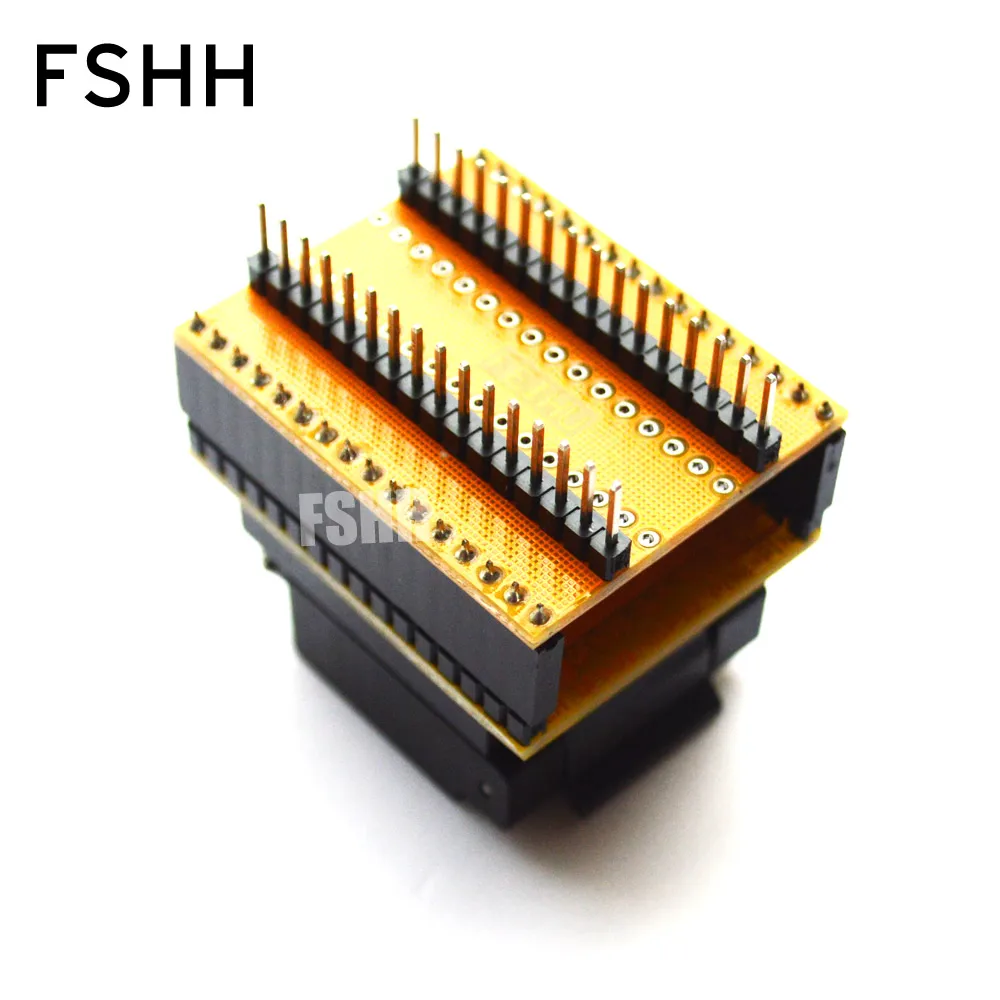 Тест QFN32 к DIP32 программатор адаптер WSON32 DFN32 MLF32 тестовая розетка 1pin универсальный