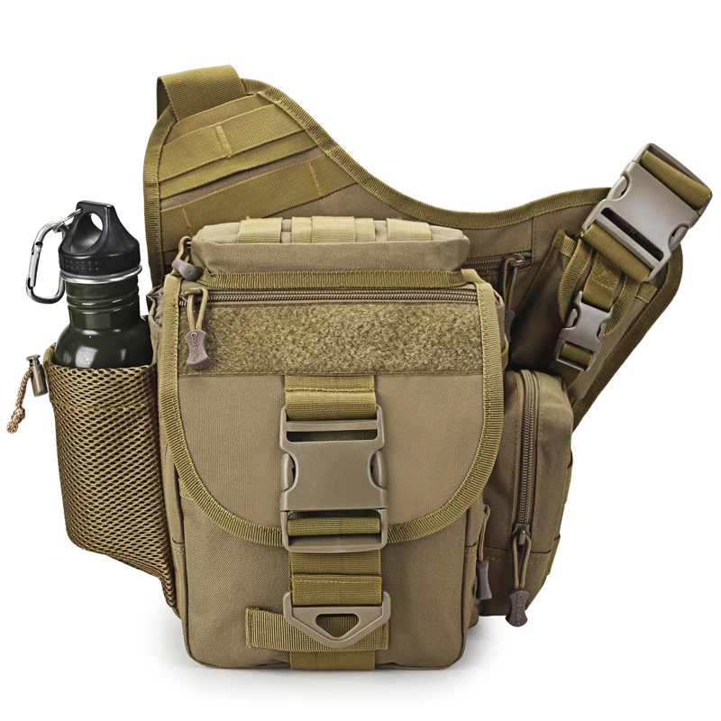 

Military Army Tactical Molle Outdoor SWAT Bag Waist Pack Camping Shoulder Bag Camera Sporting Hiking Hunting Training Waist Bag