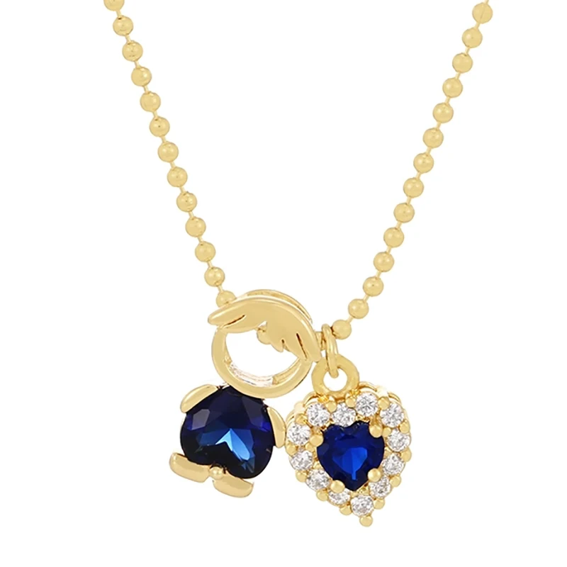 

2022 модные ожерелья с подвесками для мальчиков и девочек для женщин роскошное очаровательное красочное массивное ожерелье с кристаллами Св...