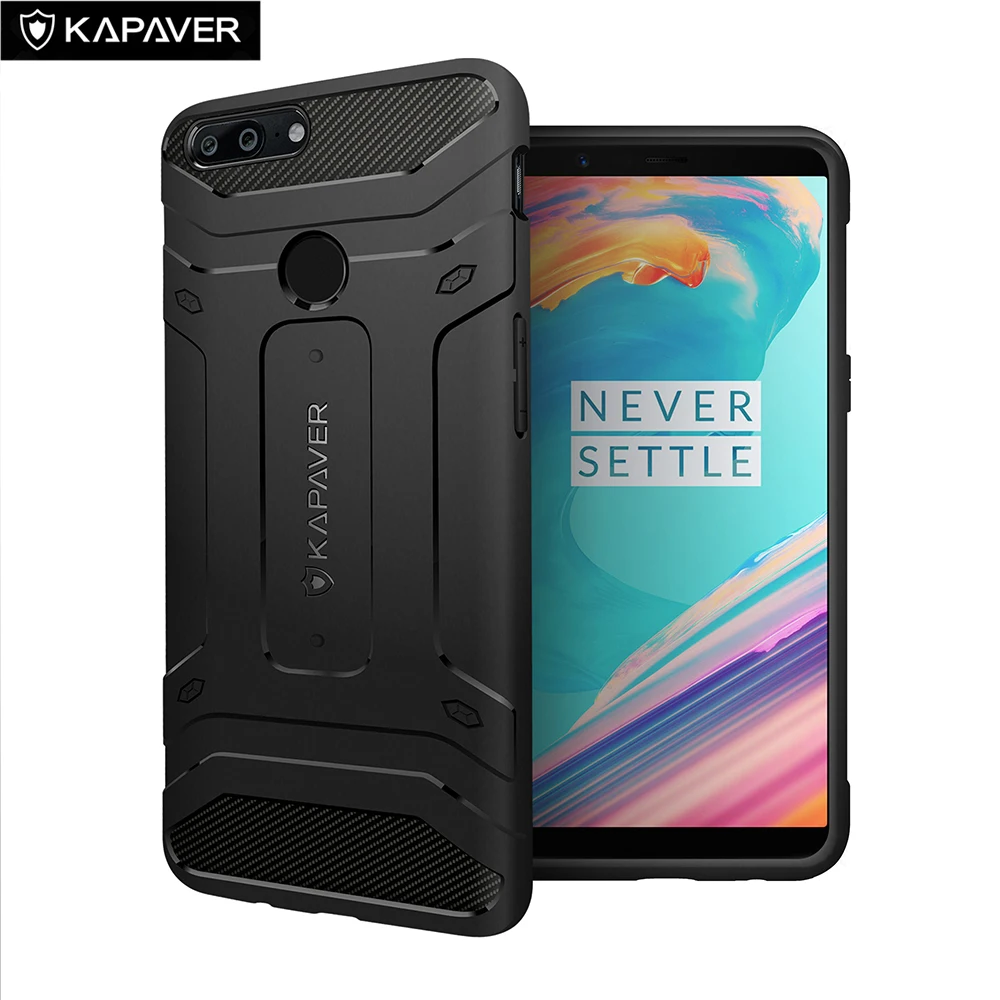 Capaver роскошный Официальный чехол для телефона OnePlus 5T 1 + Твердый Прочный