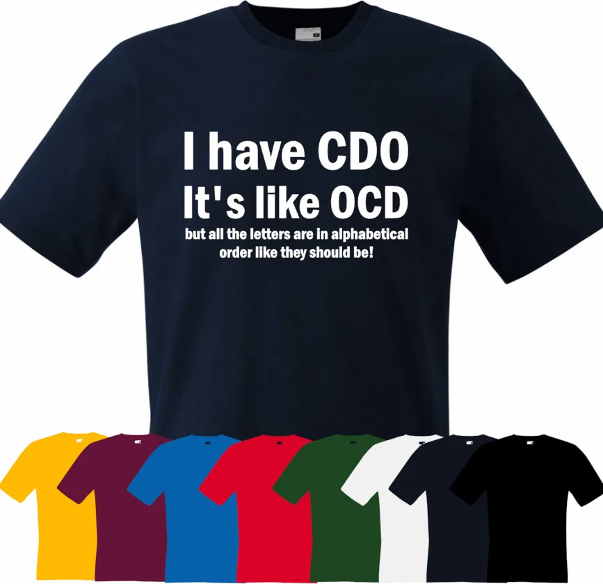 У меня есть CDO это как OCD Ретро футболка S 3XL прикольный подарок ему папа