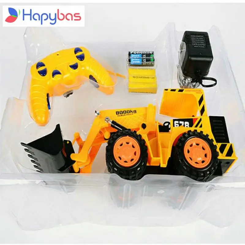 Супер круто! Крупногабаритный вилочный погрузчик игрушечные модели RC инженерный