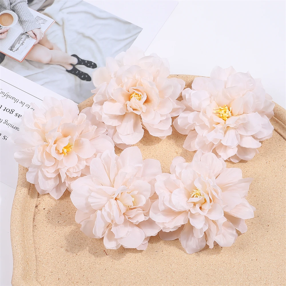 

5 шт. искусственных шелковых пионов HUAYUXIANG