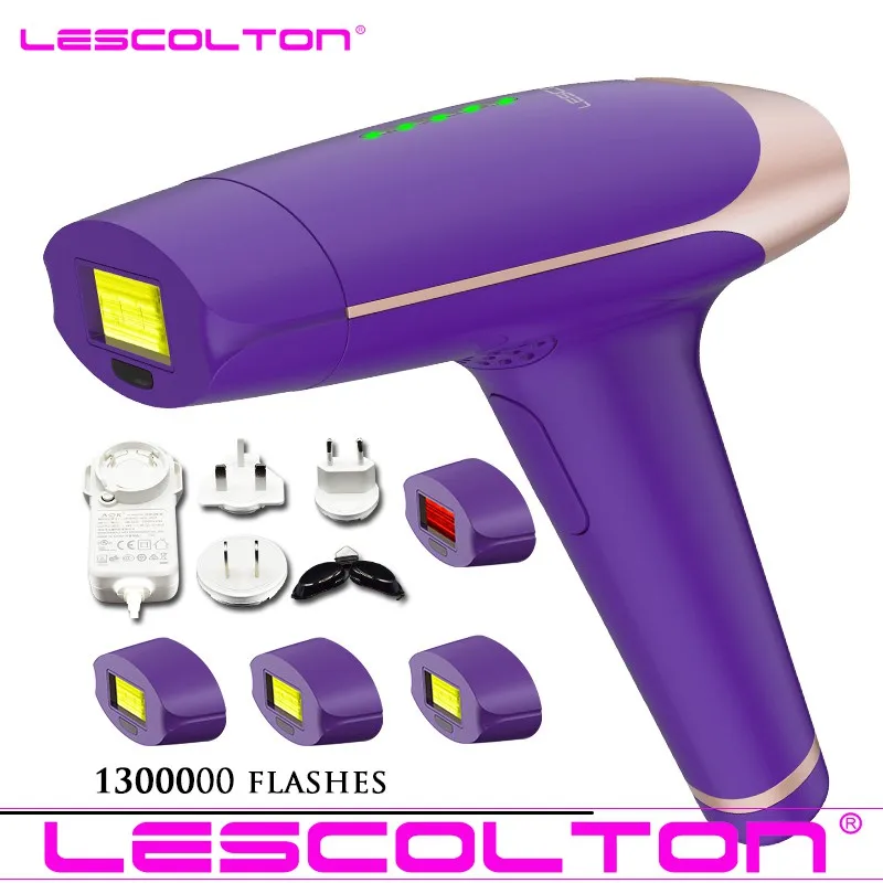 Lescolton больше ламп T009 IPL лазерная Машинка для удаления волос лазерный эпилятор удаление волос перманентное бикини триммер depilador лазер