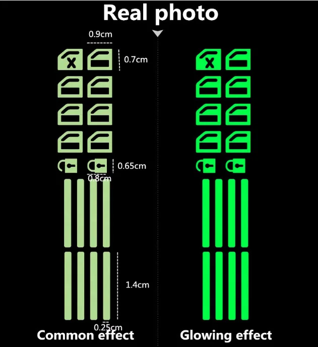 Автомобильный переключатель окна светящаяся наклейка для Mercedes Benz AMG GLC GLE E CLA GLA W205