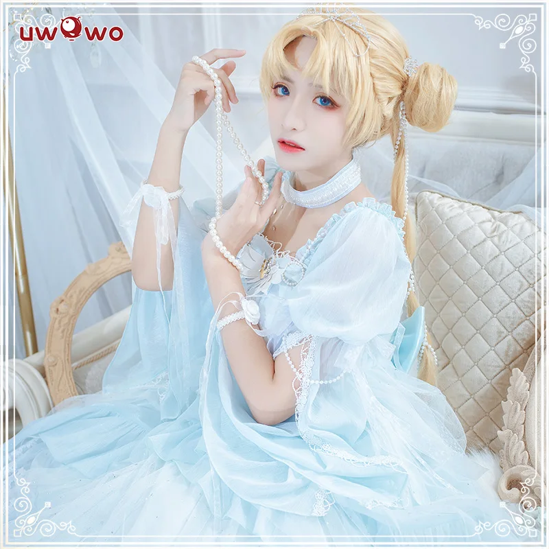 Uwowo новинка 2019 Сейлор Мун Tsukino Usagi Doujin аниме костюм для косплея с аксессуарами| |