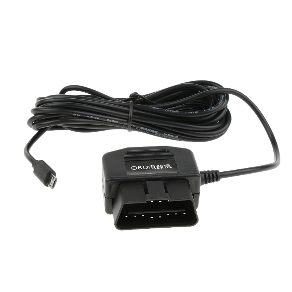 Премиум 3 5-метровые Автомобильные видеорегистраторы Hardwire Kit 12В/36В до 5В для DVR GPS