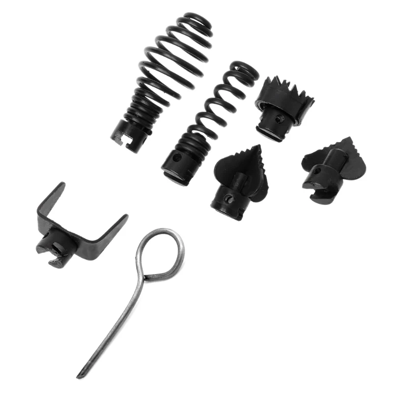 

35ED 7Pcs 16mm Manganese Steel Drain Cleaner Combination Cutter Head Set For Dredger