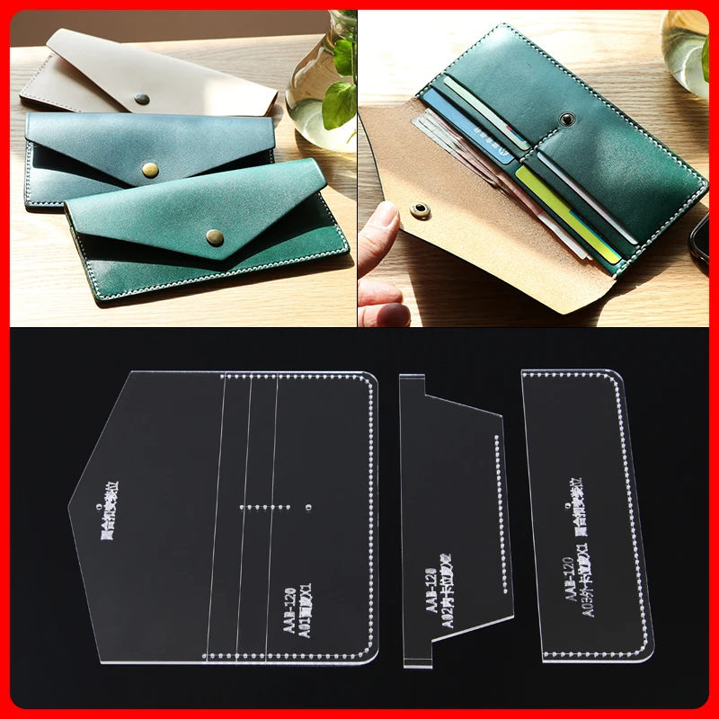 1 комплект конверт посылка акриловая версия Длинный кошелек бумага для рисования