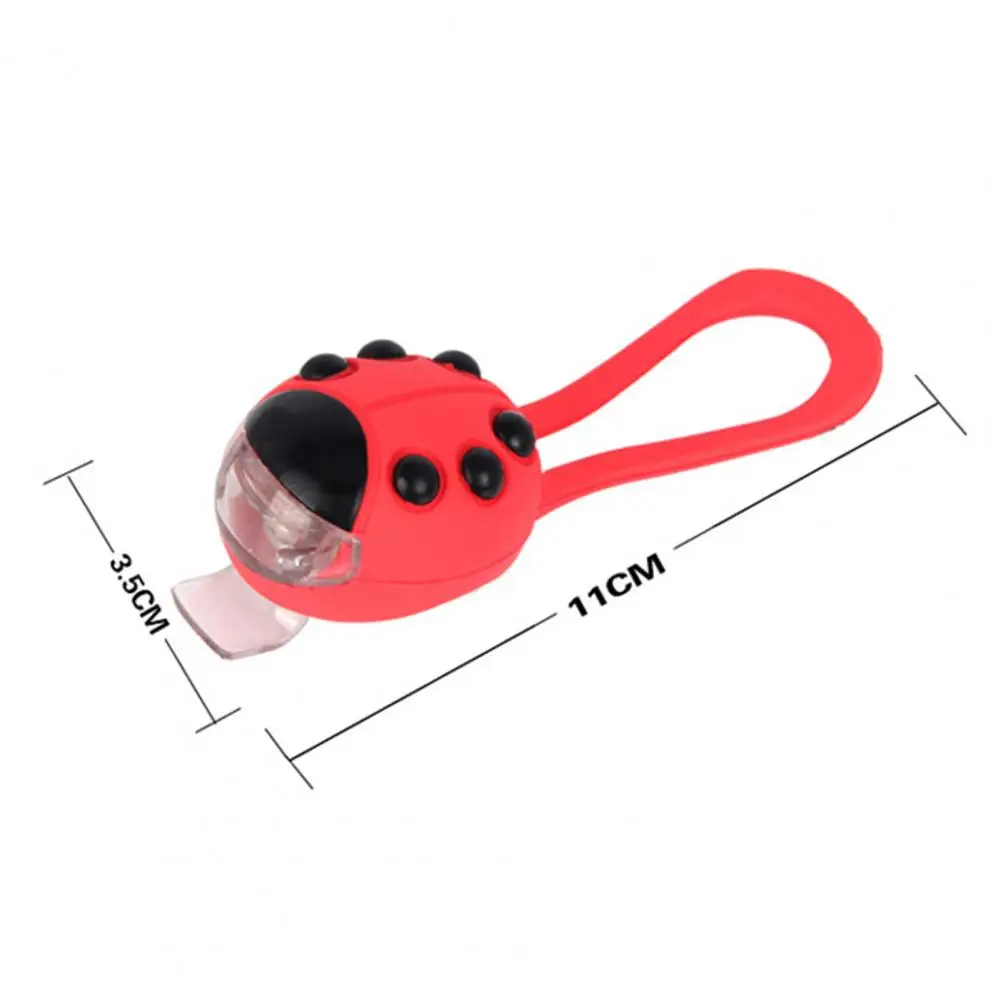

Hot Sales Led Ladybug Bicycle Warning Front Light Safety Headlight for Scooter