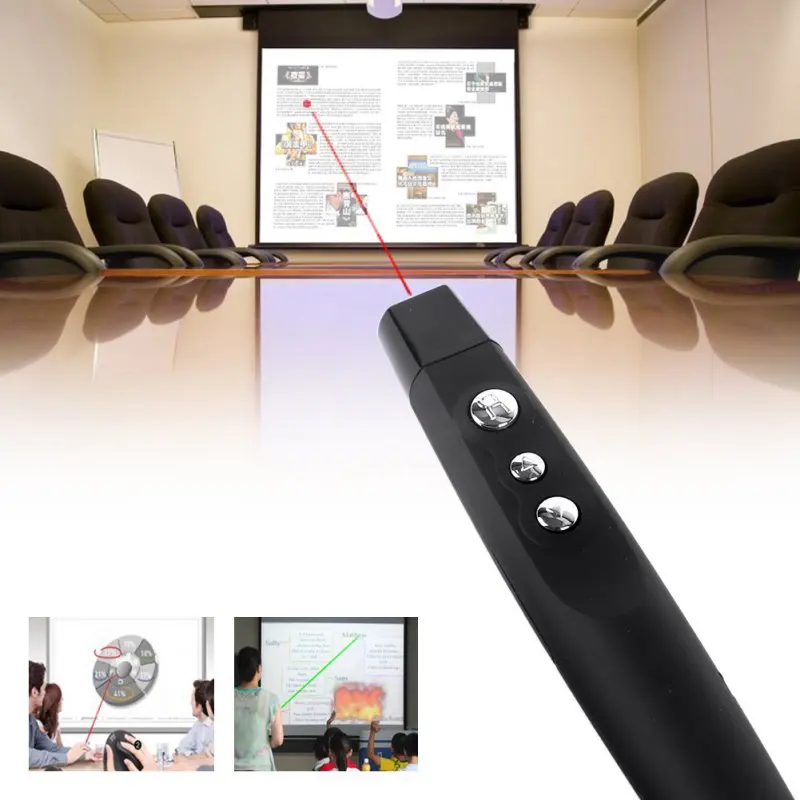 Беспроводной USB для ppt презентаций PowerPoint дистанционное управление указка