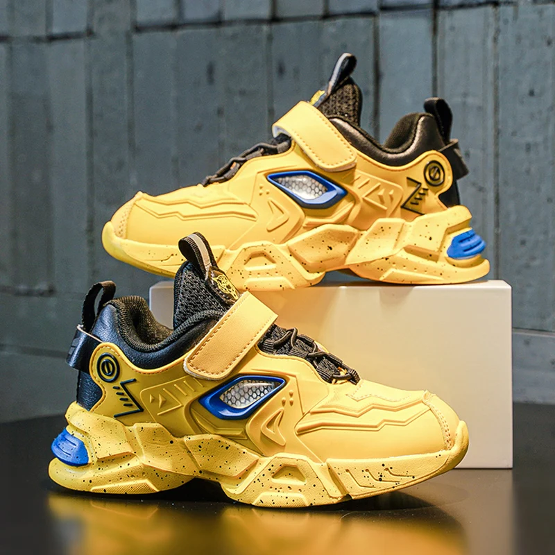 Кроссовки для мальчиков детская повседневная уличная спортивная обувь удобные