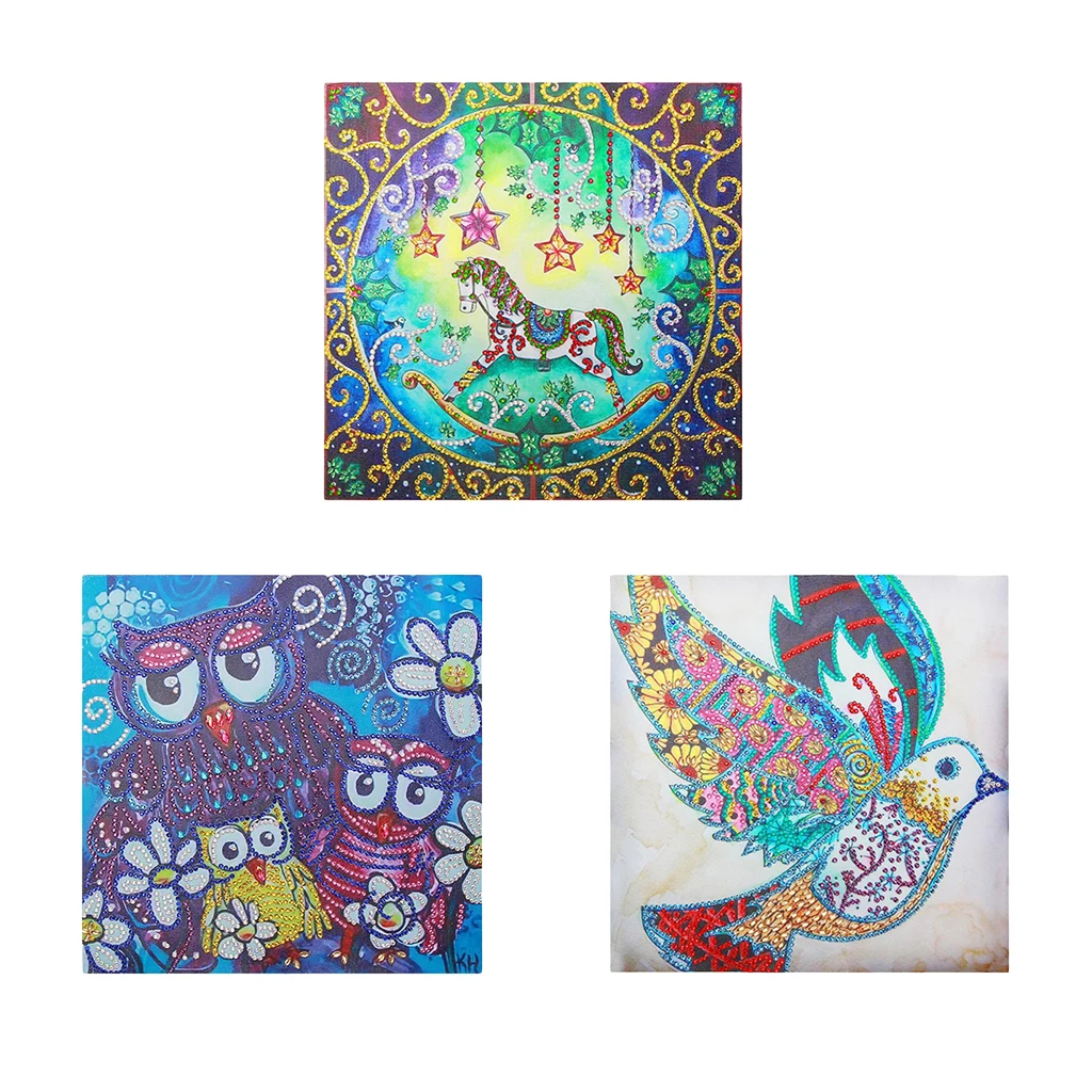 

Colourful Animals DIY 5D Diamond Painting by Number Kits Diamond Art Special