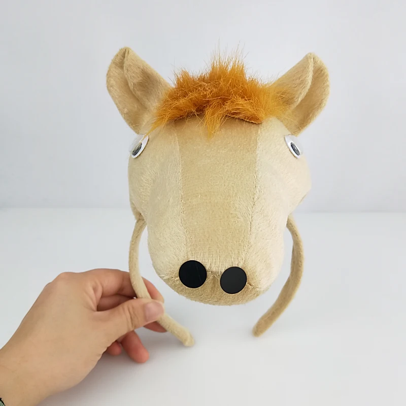 Kids Boy Girl3D Horse Headband Bow Tie Tail Paws Cosplay Costume Set Birthday Party Performance Props Halloween Christmas|cosplay costume|costume