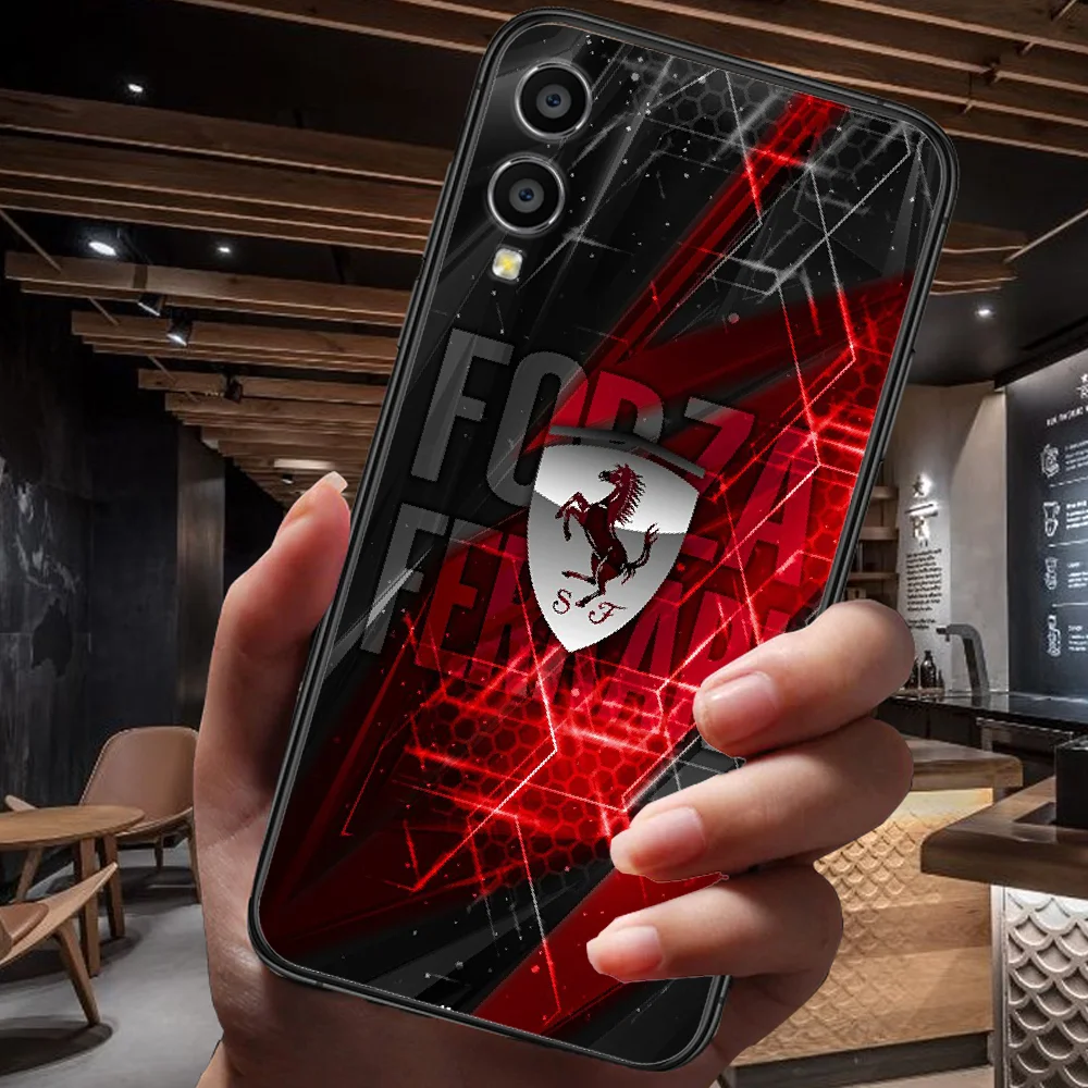 

Ferrarie Sports car Phone Case For Huawei Honor 6A 7A 7C 8 8A 8X 9 9X 10 10i 20 Lite Pro Play black Etui 3D Cover Tpu Hoesjes