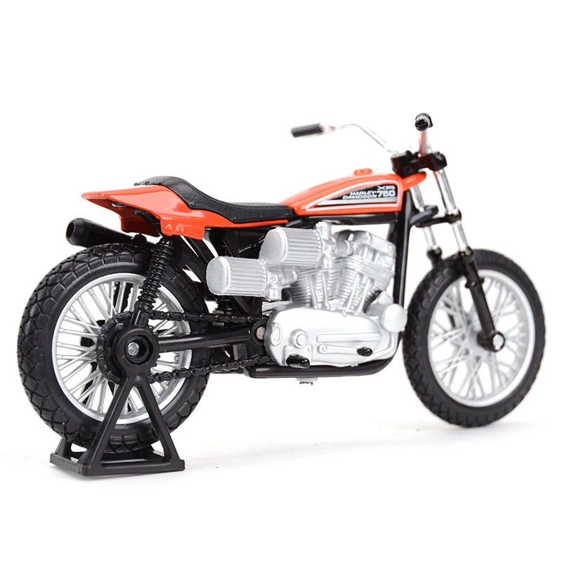 Гоночный велосипед Maisto 1:18 Harley-Davidson 1972 XR750 коллекционные хобби |