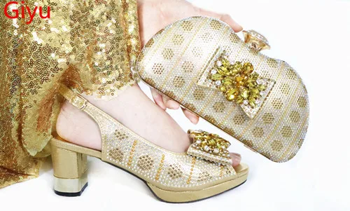 Doershow Итальянская обувь с подходящими сумками итальянские африканские женские