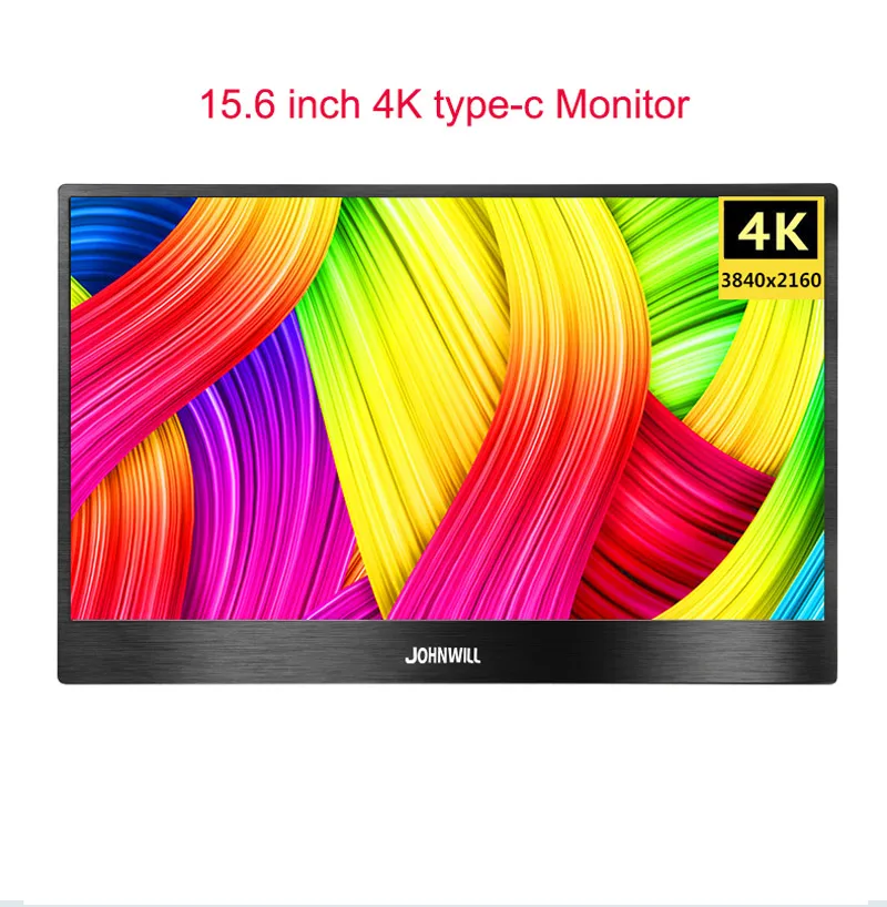 15.6 4K Monitor 15,6 дюймов HD 4K lcd ips USB C портативный компьютерный монитор ПК 13," игровой монитор 3840X2160 для игровых консолей PS3 PS4 Macbook - Цвет: 15.6 4K Monitor