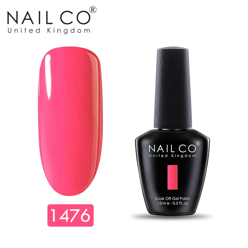 1476 NAILCO УФ светодиодный Гель-лак для ногтей smalto Полупостоянный unghie живопись гель лак Manicura permanente замочить от ногтей Гель-лак художественный - Цвет: 1476