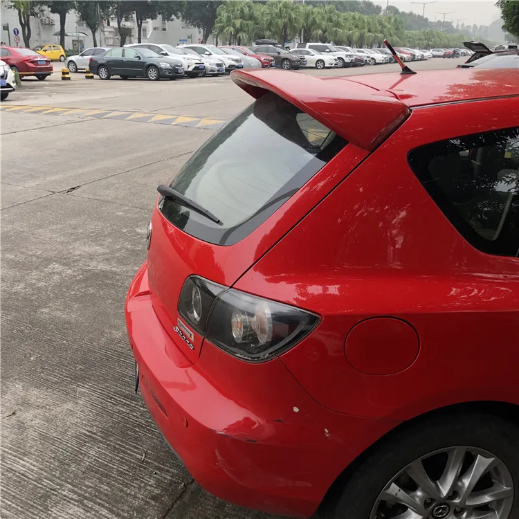 Спойлер для Mazda 3 2006 2013 спойлер хэтчбека Mazda3 HSDD из АБС пластика цвет заднего крыла