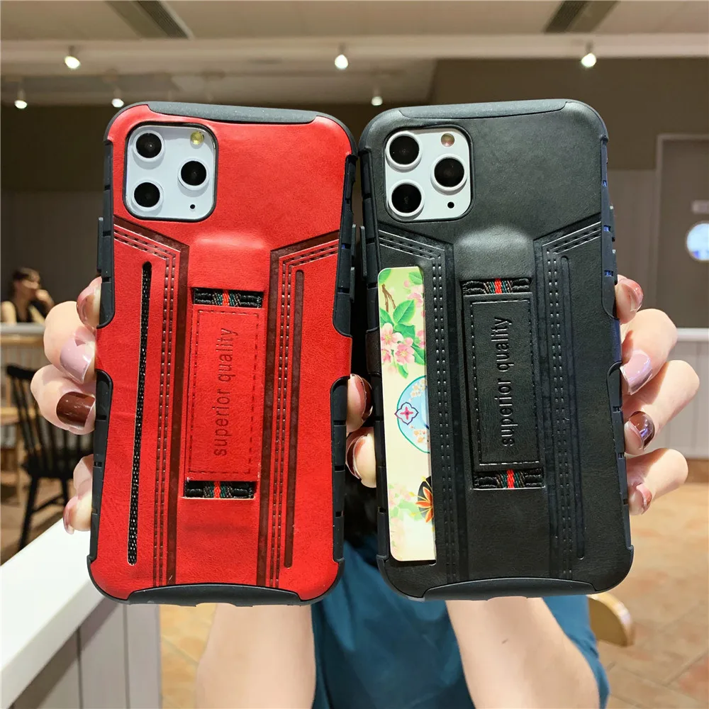 Чехол со слотом для карт на запястье iPhone 11 Pro XS Max XR X 8 7 6 Plus чехол с защитой от
