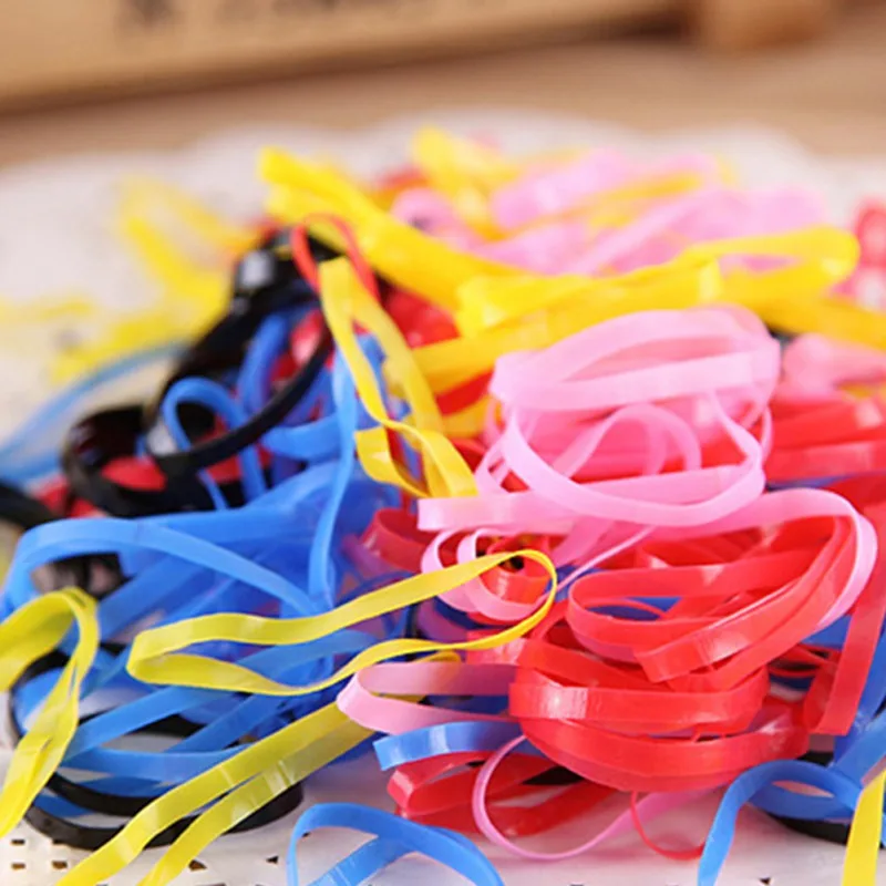 220 шт./лот корейский конфетных оттенков головной убор для волос кольцевые канаты