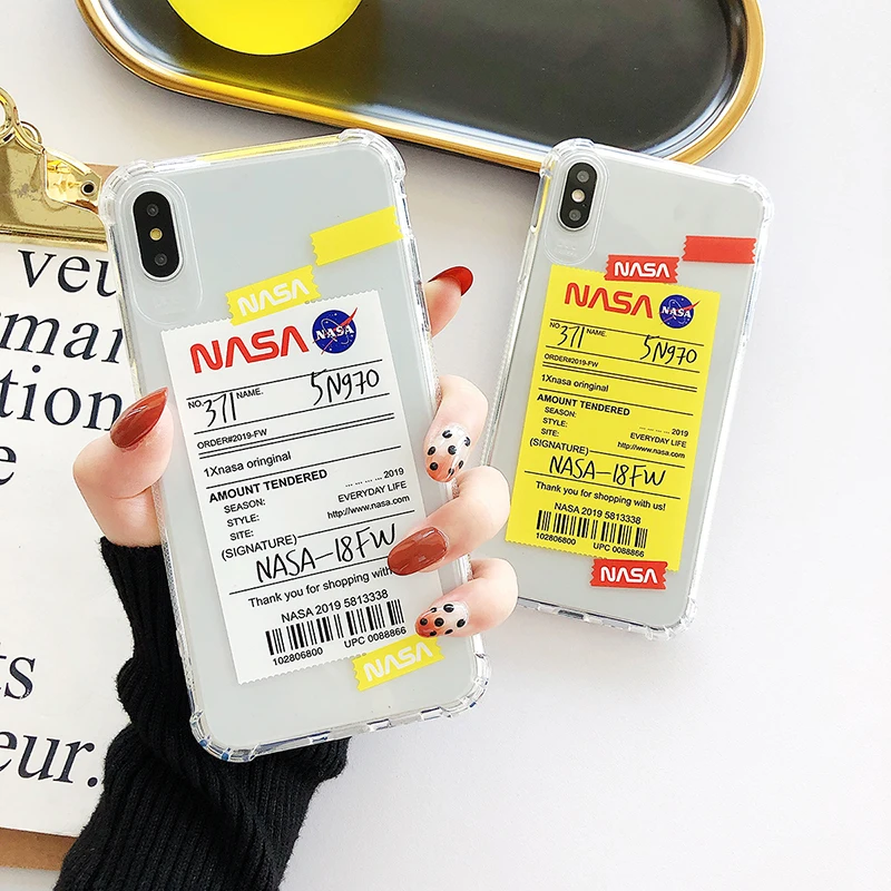 Анти-падение ярлык TPU чехол для телефона iPhone 11 Pro X XR XS Max 6 6s 8 7 Plus Мягкая Печать на