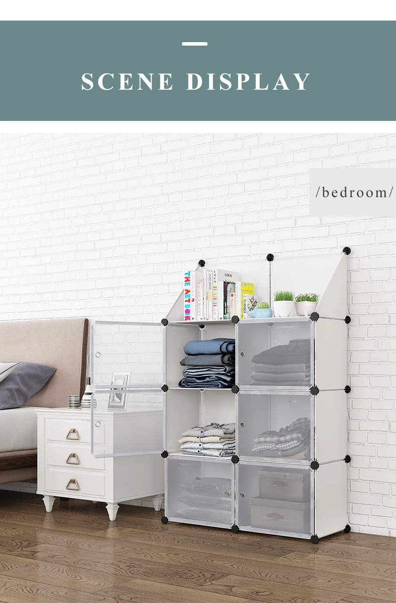 Double-row Shoe Rack Home Dustproof Modular Closet Furniture Shoes Cabinet Door Space-saving Shoe Organizer Keep Room Neat