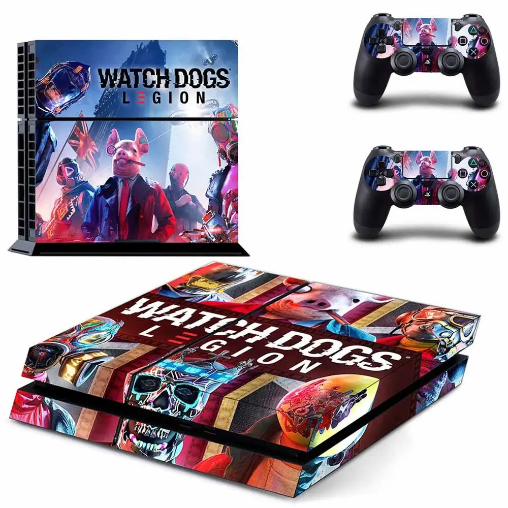 Наклейка s Watch Dogs: Legion наклейка для PS4 PS 4 виниловая Play station Pegatinas консоли playstation и 2