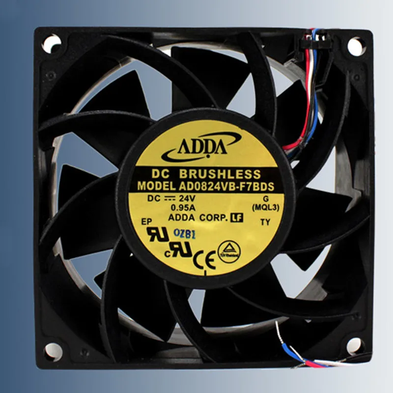 

8038 DC24V 0.95A AD0824VB-F7BDS ant S9 cooling fan 6 Month Warranty