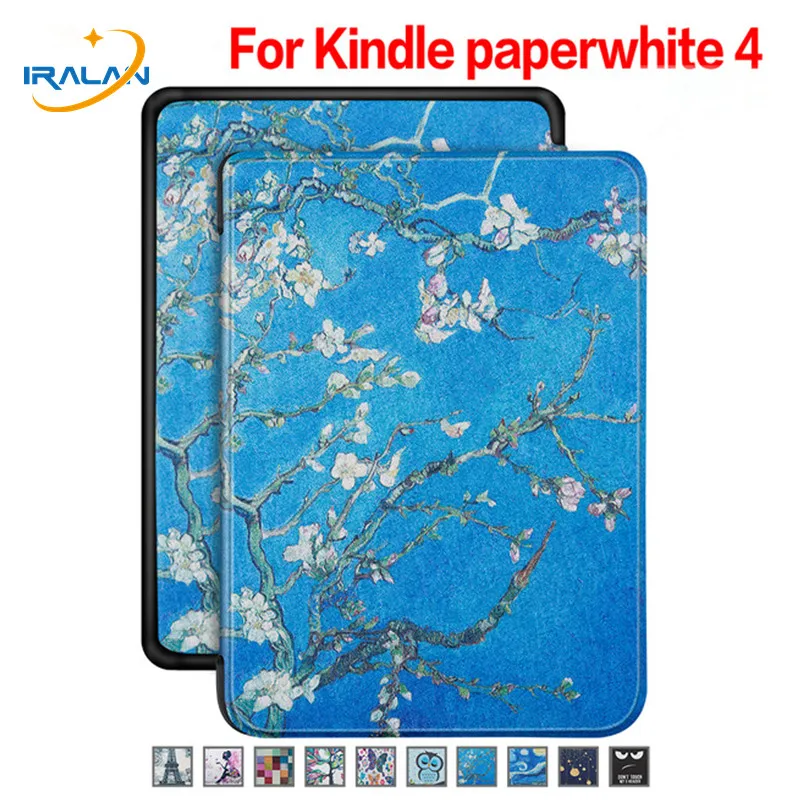 Популярный модный Чехол книжка из искусственной кожи с рисунком для Amazon Новый