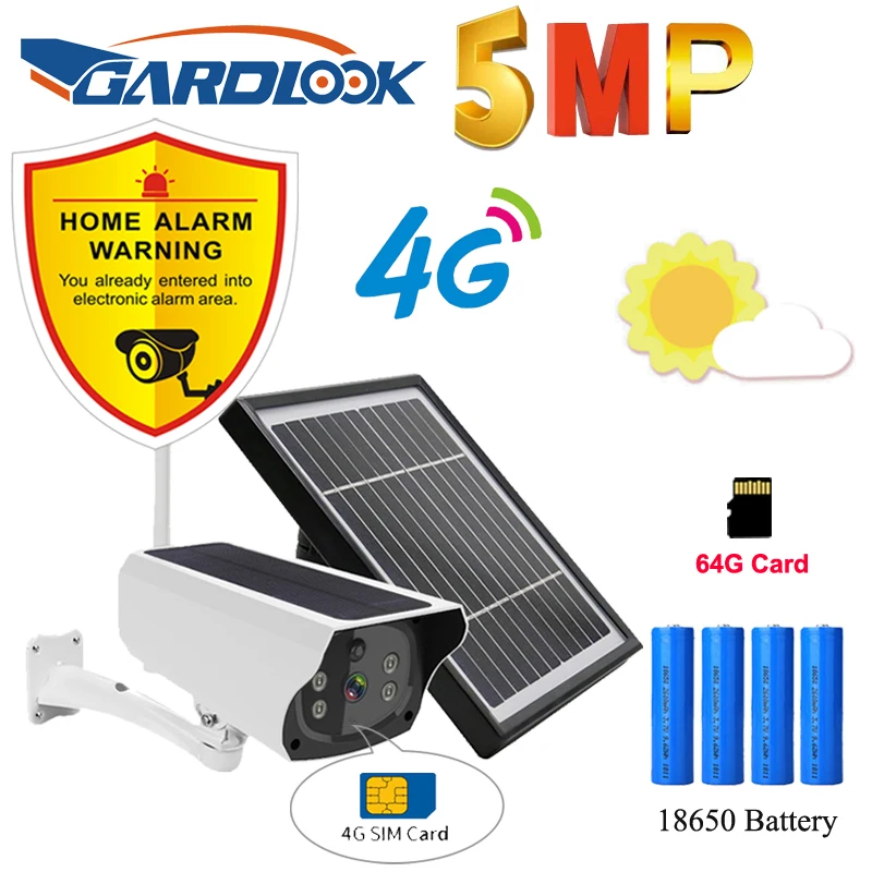 Камера видеонаблюдения 5 МП 4G с поддержкой SIM карты|Камеры видеонаблюдения| |