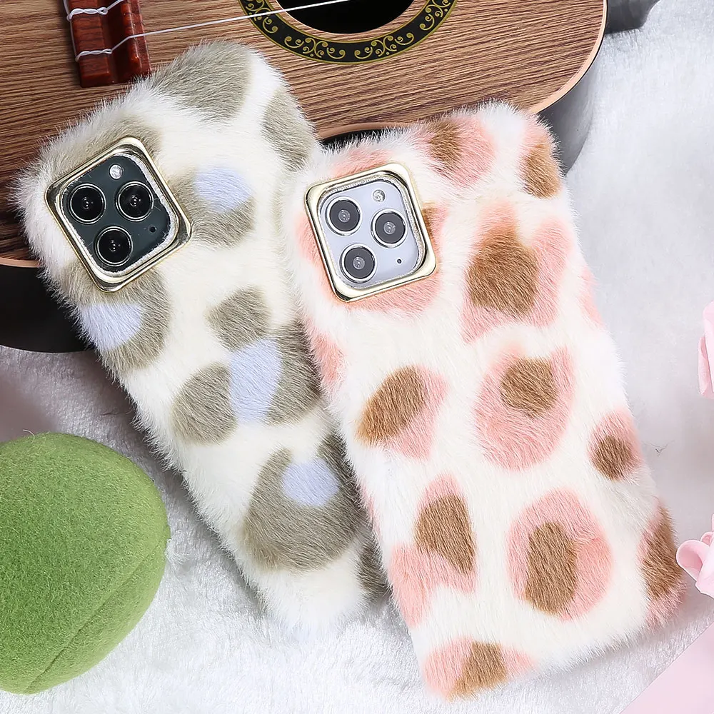 Теплый мягкий чехол KISSCASE для телефона Samsung S9 милый леопардовый S8 Etui Note10 Plus