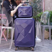 222628 inch travel suitcase on wheels rolling luggage set women trolley luggage bag 20carry on cabin suitcase sets new case