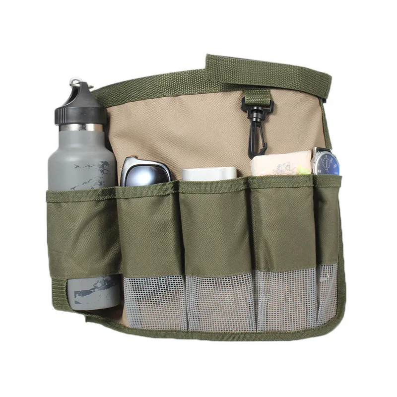 

Garden Tool Bag Oxford Fabric Garden Bucket Bag For Gardening Tool Kit Portable Multi-Pocket Tools Organizer Storage Bag