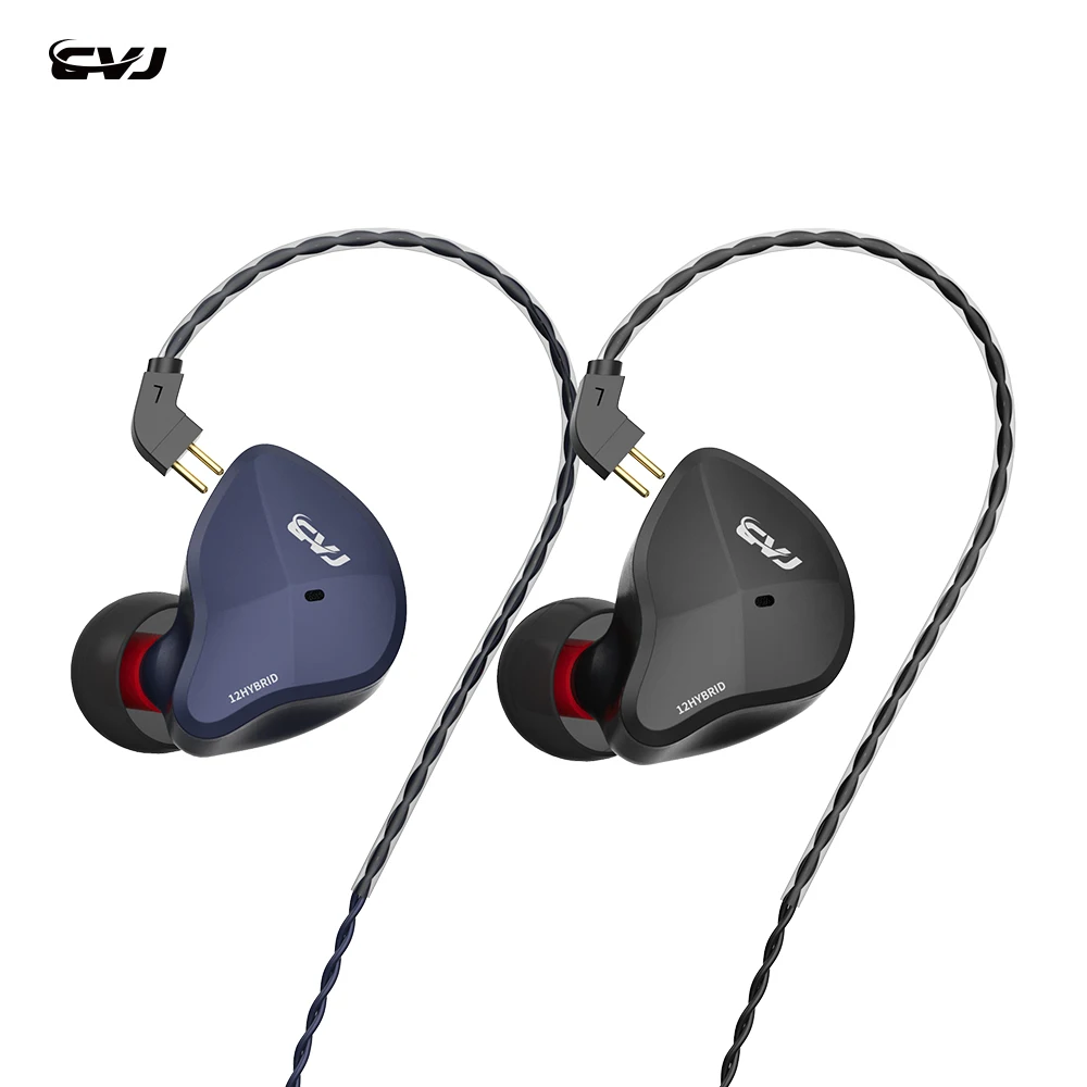 Гибридная гарнитура CVJ CSN 5BA + 1DD монитор Hi-Fi с 2p 0 75 сменный штырь полностью
