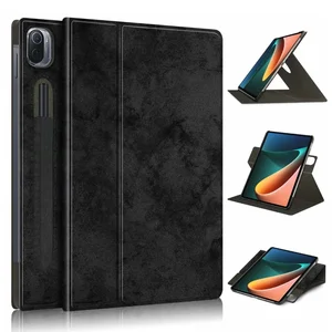 for xiaomi pad 5 pro 2021 case magnetic smart cover for mi pad 5 11 inch 360 rotation multi angle folding stand protective shell free global shipping