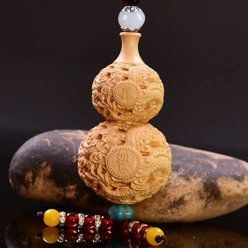 Деревянные фэн шуй Тыква украшения аксессуары шикарная скульптура Heykel Knutselen