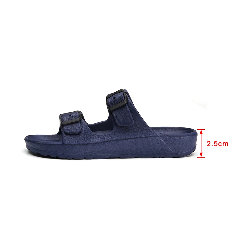 

Women Summer Slippers Rubber Candy Color Buckle Platform Female Slides Thick Bottom Classics Comfortable Ladies Summer Shoes
