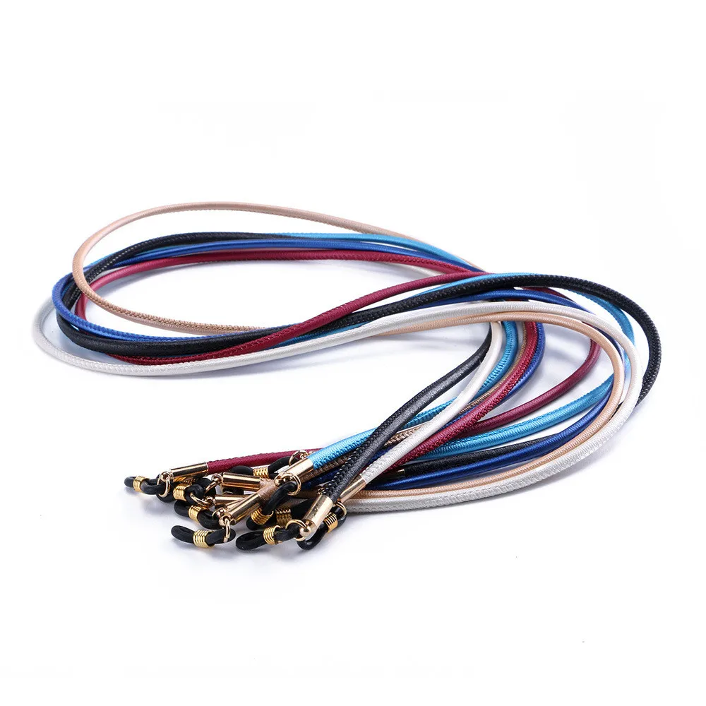 Модный изысканный шнур для очков из искусственной кожи нескользящий Спортивная