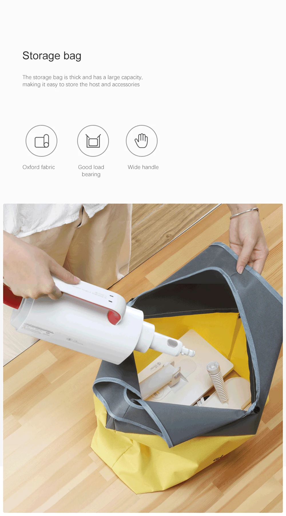 Xiaomi Deerma DEM ZQ600 пылесос многофункциональный бытовой пылесос аспиратор 5 насадок форма от Xiaomi Youpin