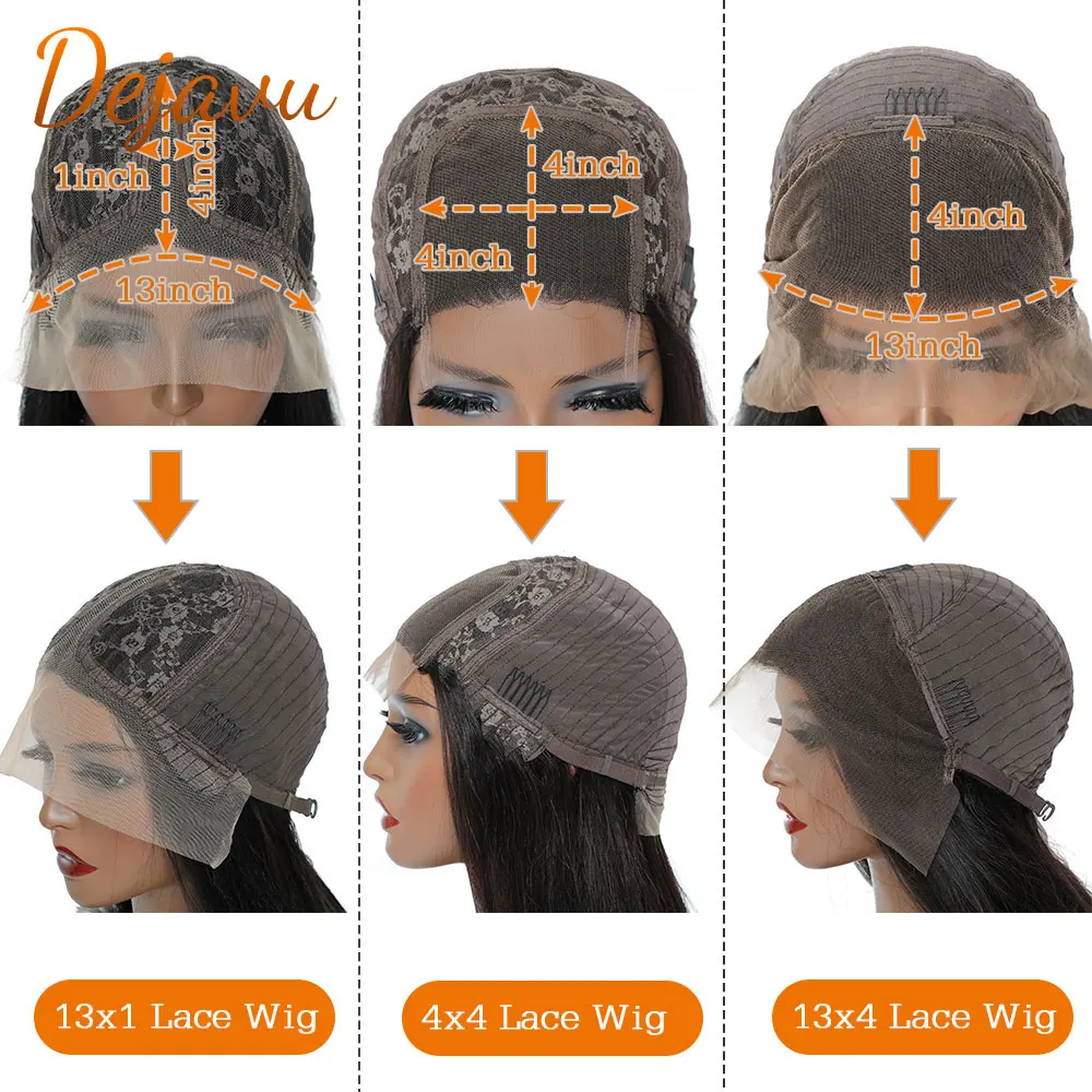 Темно-коричневые волнистые человеческие волосы 13x4 парики на фронтальной сетке