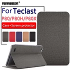 Новый чехол для Teclast P80, новый чехол-подставка защита от падения для Teclast P80HP80X 8,0 дюймов, защитный чехол для планшетного ПК + подарок