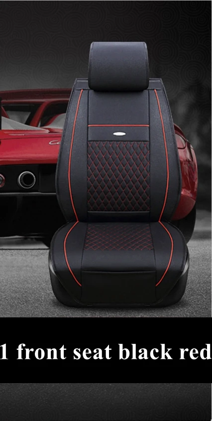 1frontseatblackred Dingdian чехол для автокресла для citroen ds4 ds5 c-crosser кактус c4 ds6 c2 c3 c5 c6 c4L Пикассо c4 aircross c-xr Триумф автостайлинг - Название цвета: 1frontseatblackred